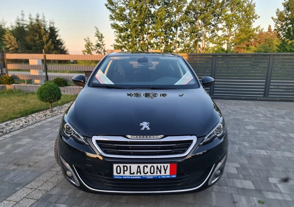 Peugeot 308 cena 28700 przebieg: 199079, rok produkcji 2014 z Prochowice małe 137